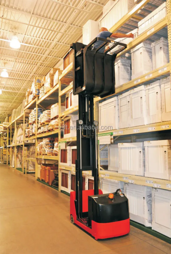 500kg Warehouse Self-propelled Aerial Electric Order Picker 3