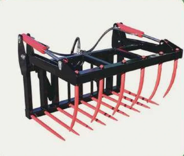 Vlift Forklift Attachment Psg Power Silage Grab 1