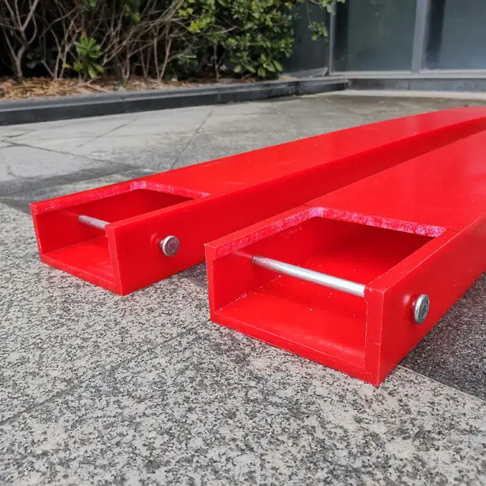 Rotating Forklift Attachment Rubber Fork Sleeves Wholesale - VLIFT 5