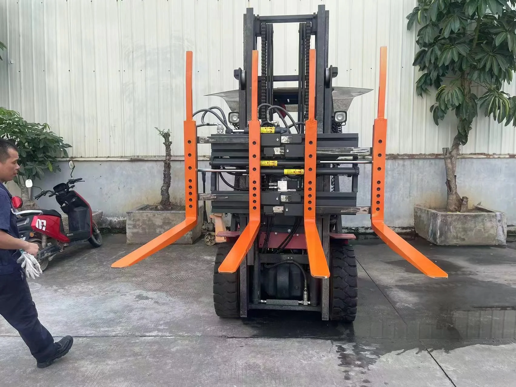 Hot Selling Single Double Pallet Handler 6