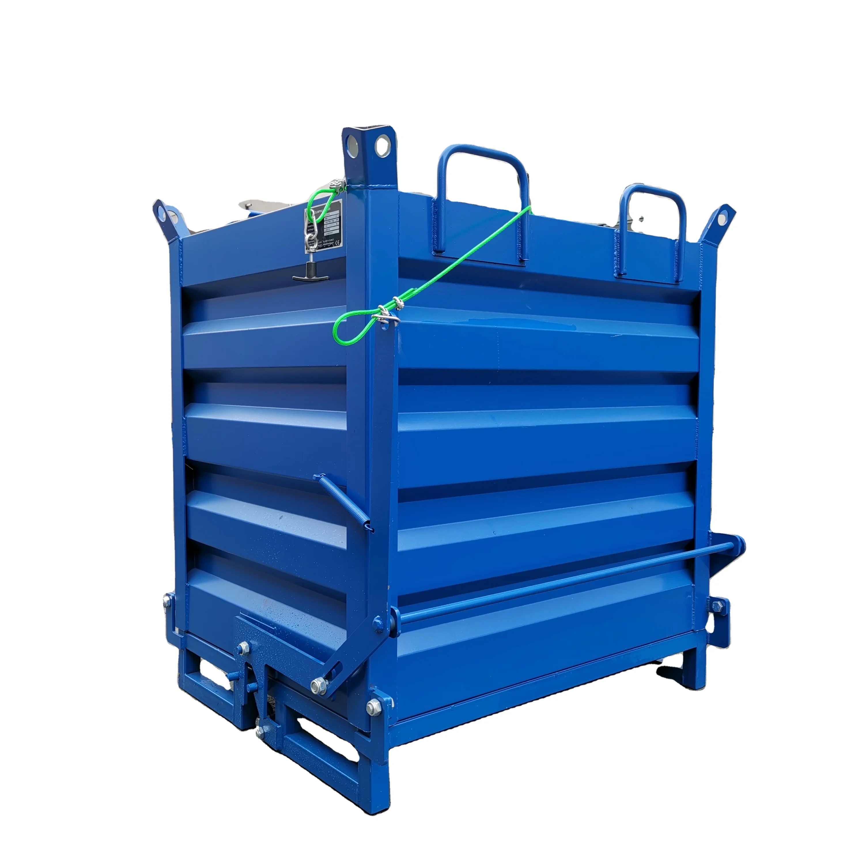 Accessori per carrelli elevatori Vlift Tramoggia di scarico in acciaio da 1000 kg in vendita 1