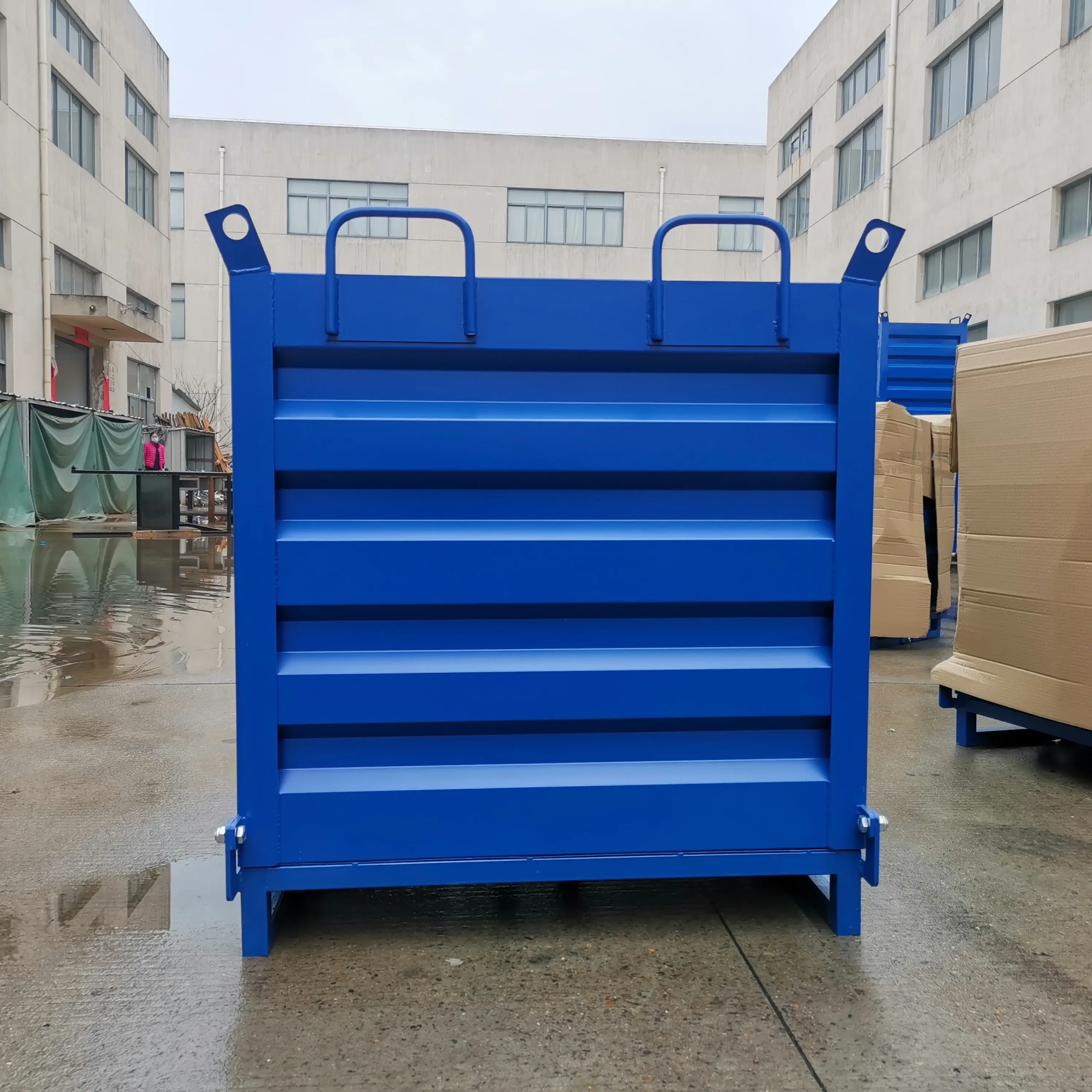 Steel Dumping Hopper New Product 2023 by VLIFT 4