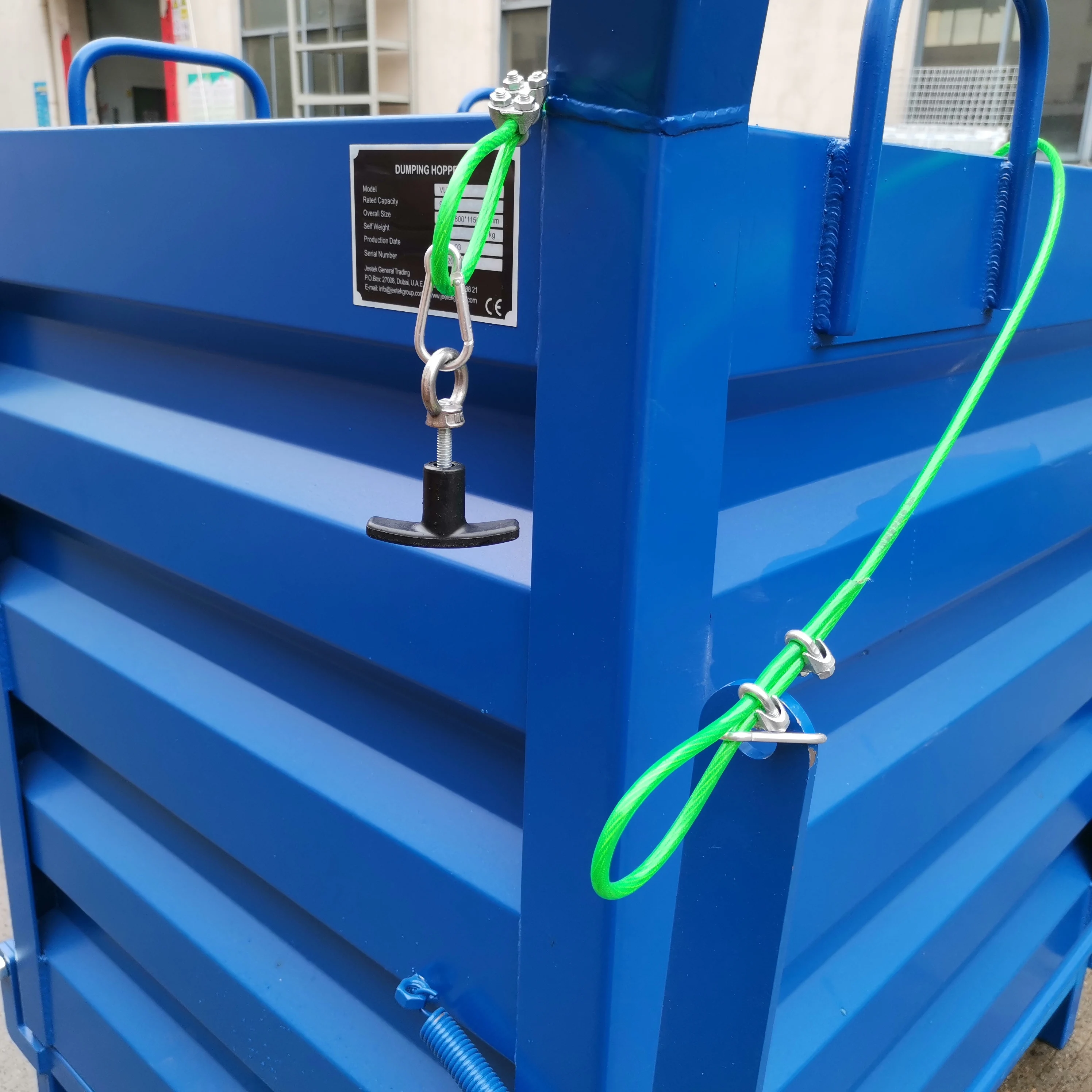 Steel Dumping Hopper New Product 2023 by VLIFT 6