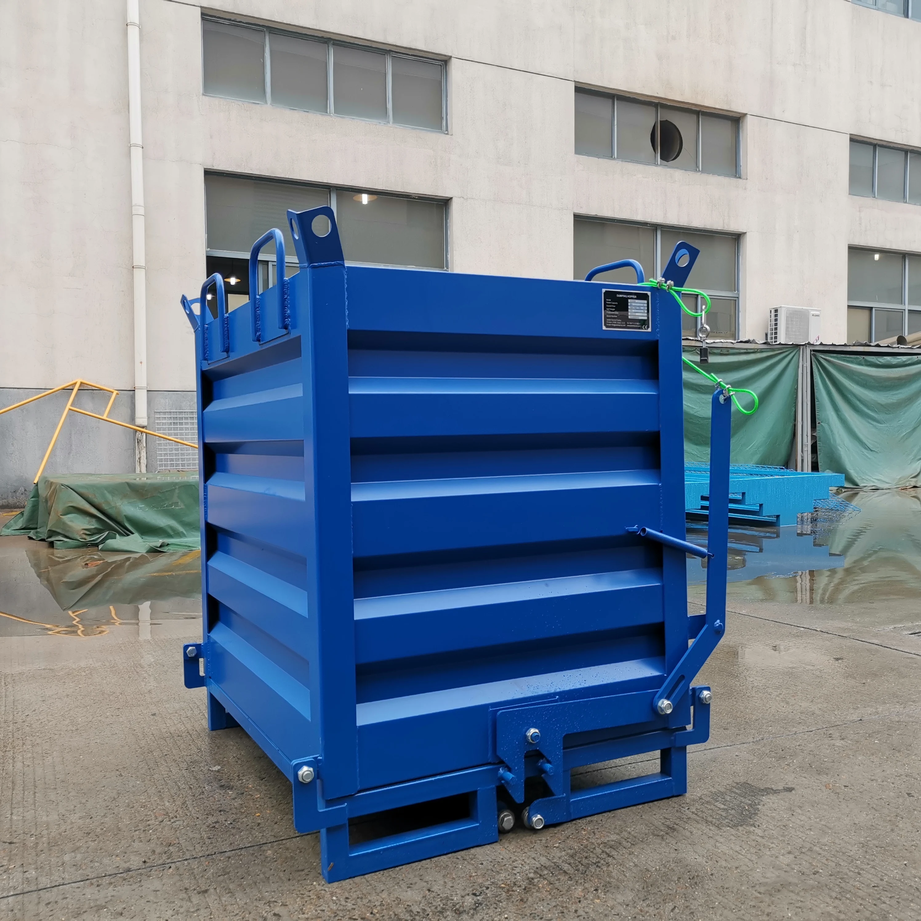 Steel Dumping Hopper New Product 2023 by VLIFT 5