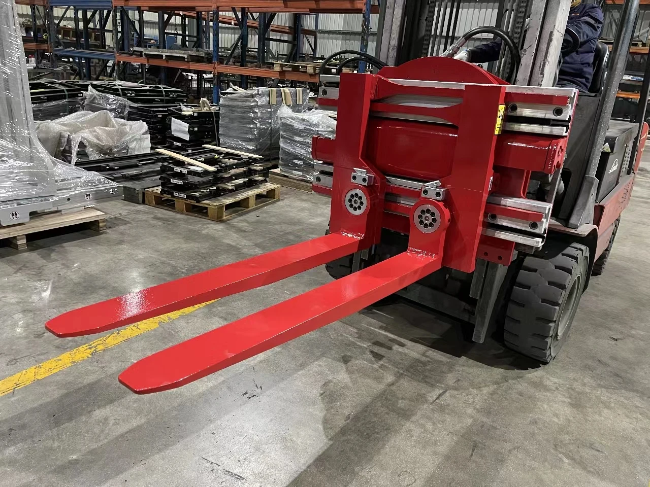 Rotating Forklift Attachment Online Support by VLIFT 3