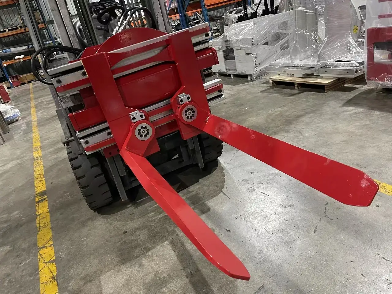 Rotating Forklift Attachment Online Support by VLIFT 4