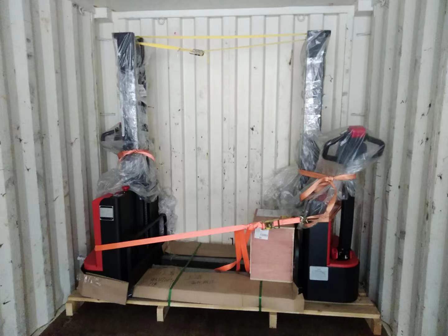 VLIFT 1.2 TON electric stacker lifting height 1.5m electric pallet stacker for sale 4