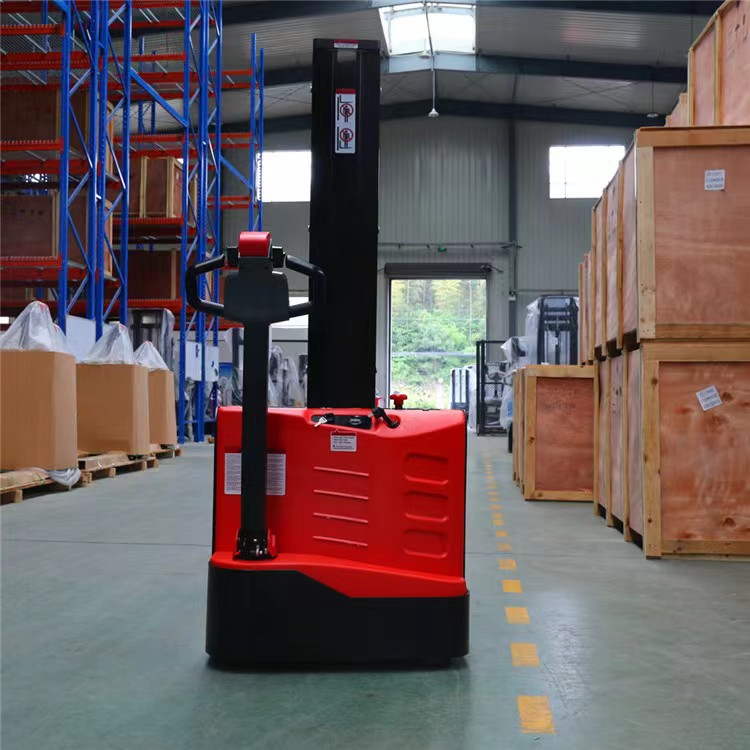 VLIFT 1.2 TON electric stacker lifting height 1.5m electric pallet stacker for sale 3