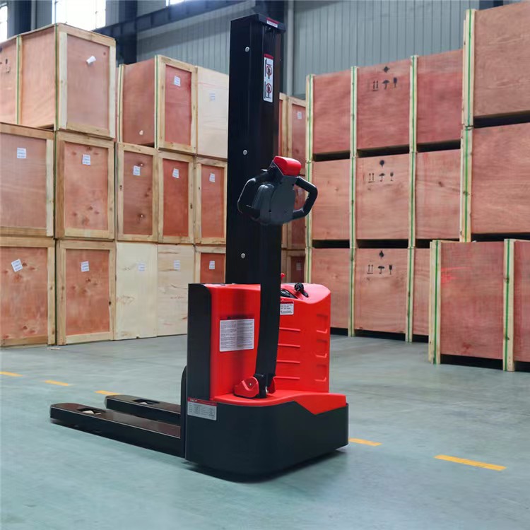 VLIFT 1.2 TON electric stacker lifting height 1.5m electric pallet stacker for sale 2