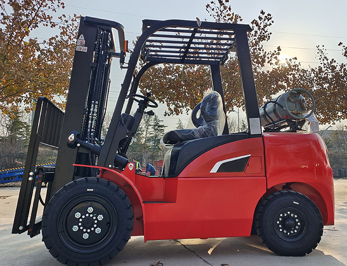 VLIFT 2.5ton with Guangqing engine LPG&Gasoline forklift 4