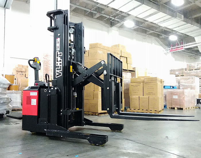 VLIFT 1.5T Electric Reach Stacker - Efficient Warehouse Solution 3