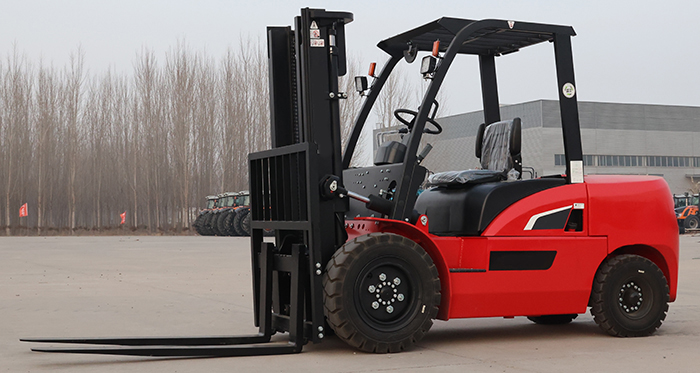 VLIFT 4ton 4000kg with Cummins engine diesel forklift 5