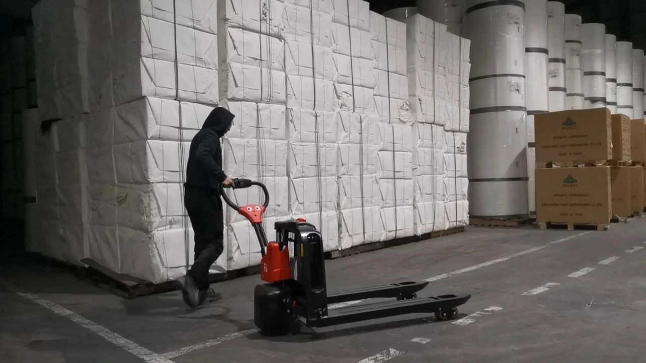 VLIFT 1.5 ton 24V20Ah lithium battery electric pallet truck 1