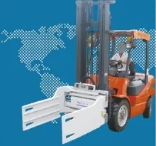 Single Double Forklift Attachment Bale Clamp - - VLIFT 2