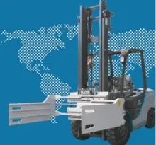 Single Double Forklift Attachment Bale Clamp - - VLIFT 3