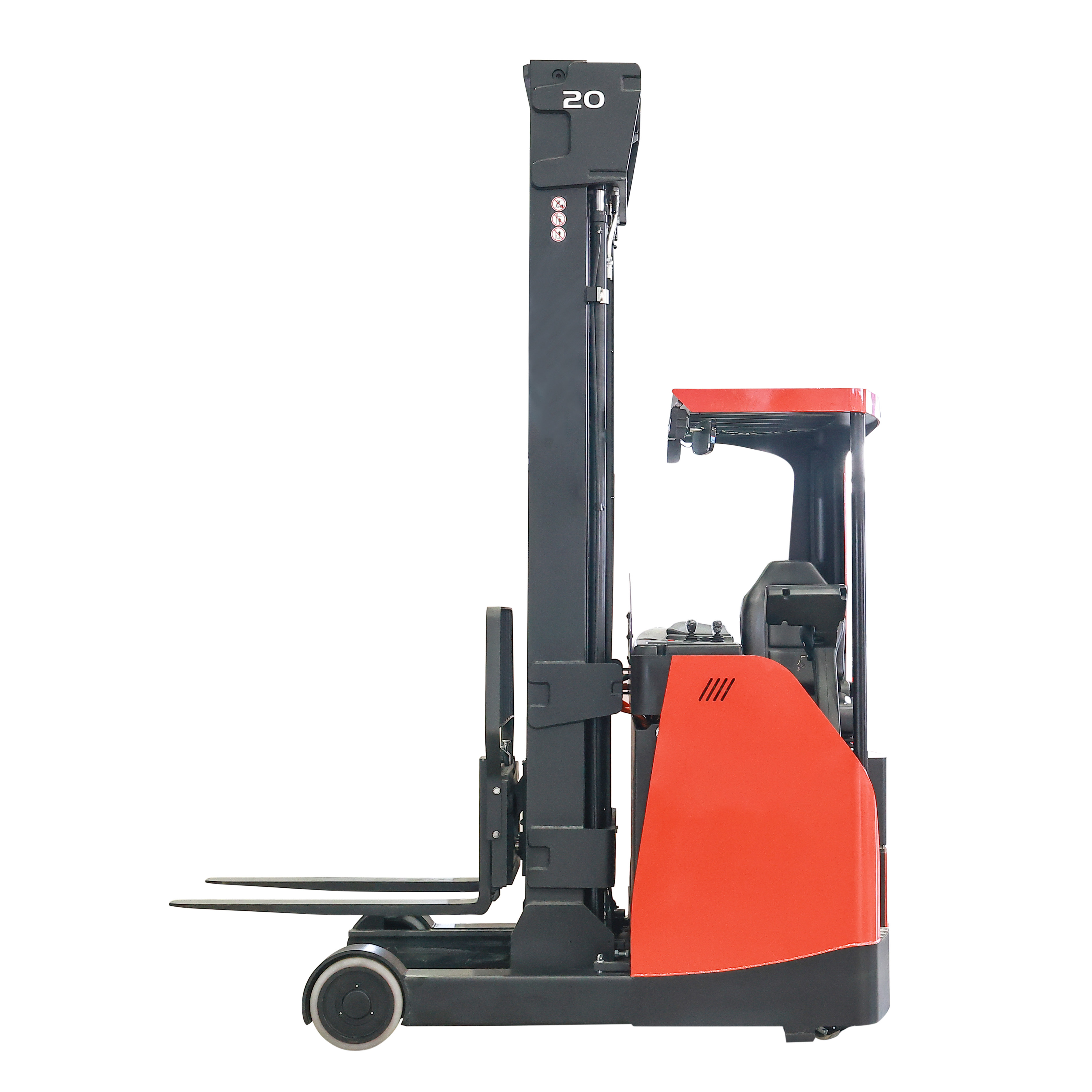 Vlift 2 ton customizable lithium battery electric reach forklift lifting height 7500mm 12000mm 2