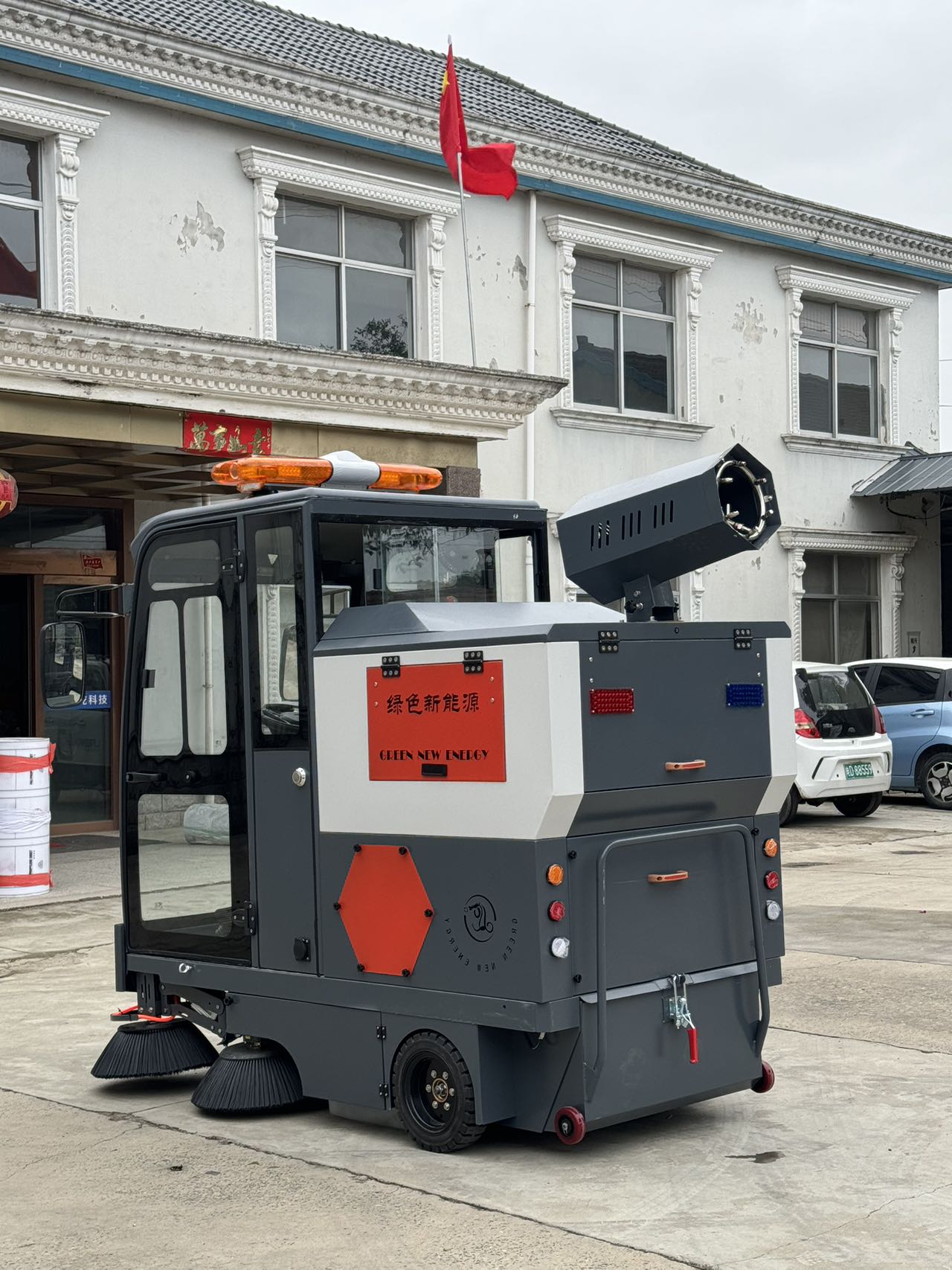 VLIFT Ride-on Multifunctional intelligent electric sweeper L10 8