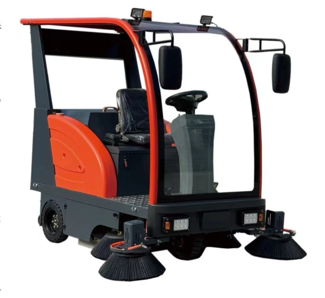 VLIFT Ride-on sweeping machine C8 with 11㎡ filtration area 1