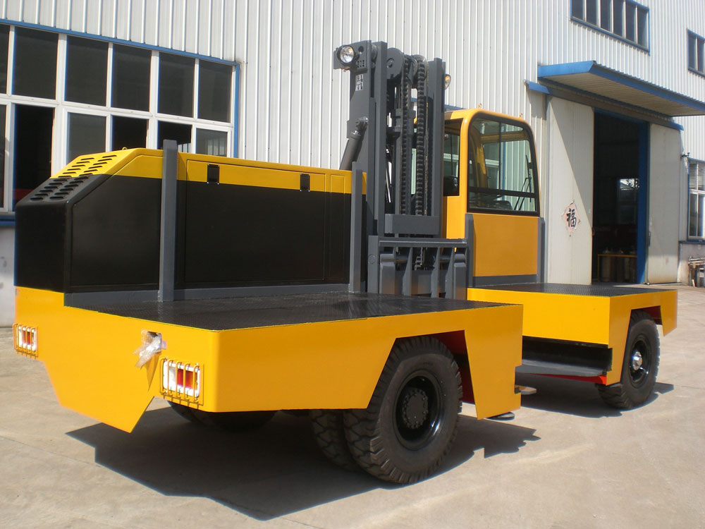 10 ton hydraulic side loader lifting height 3600mm 2
