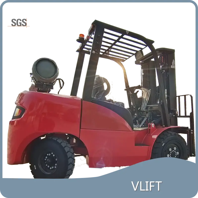 Lpg Counterbalance Forklift 970mm - - VLIFT 1