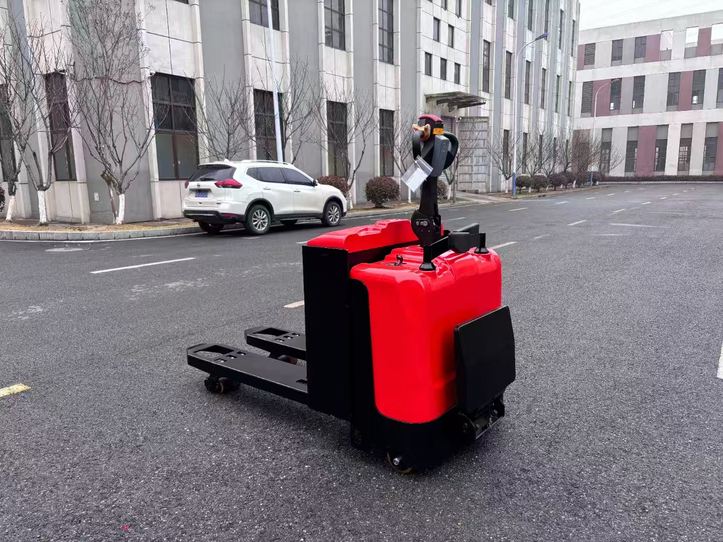 6 Ton Electric Pallet Truck - Heavy Duty Electric Warehouse Forklift 6