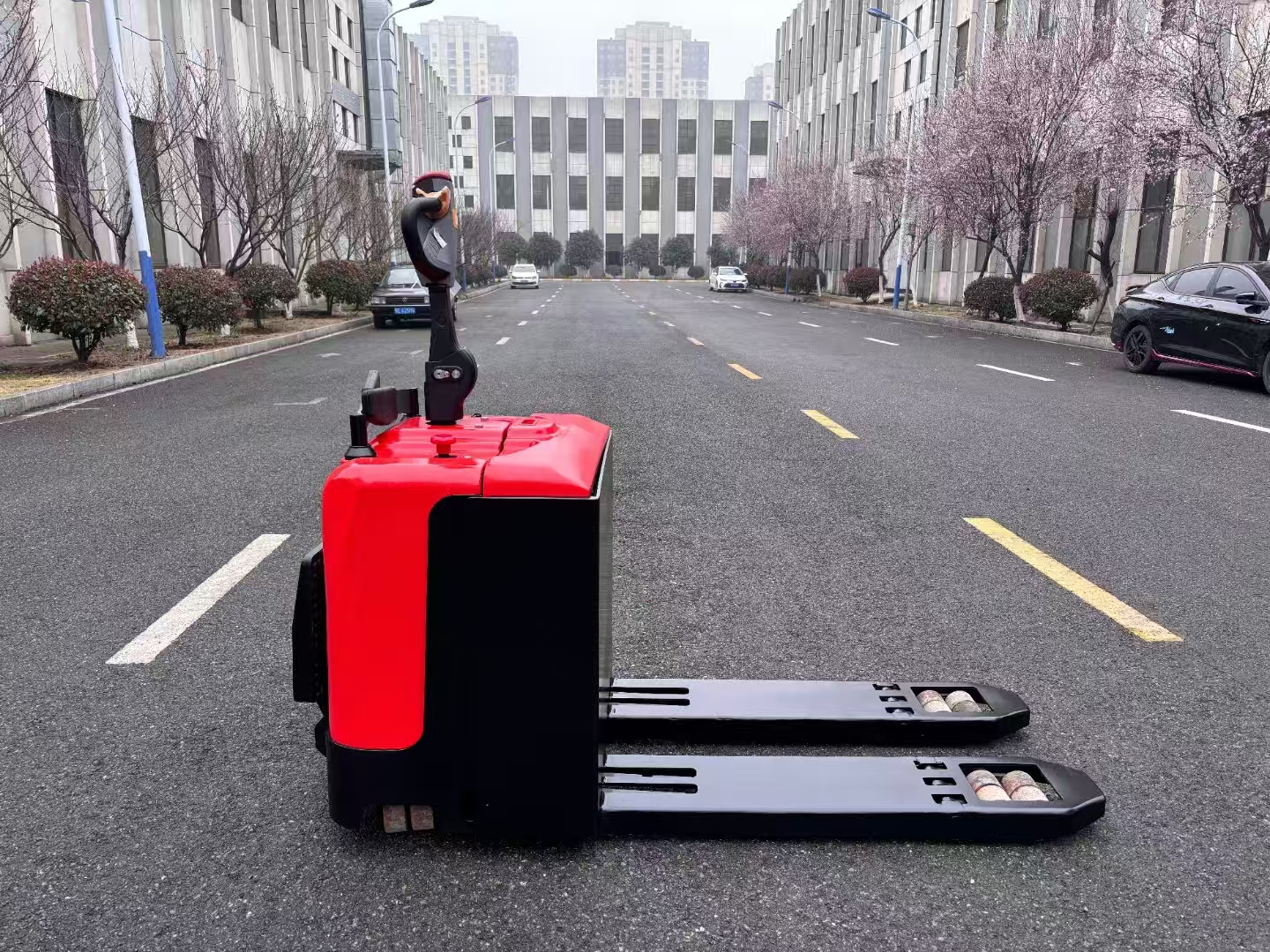 6 Ton Electric Pallet Truck - Heavy Duty Electric Warehouse Forklift 4