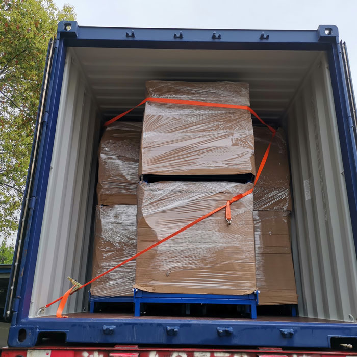 2025 Hot Sale 1ton Forklift Steel Dumping Hopper 3