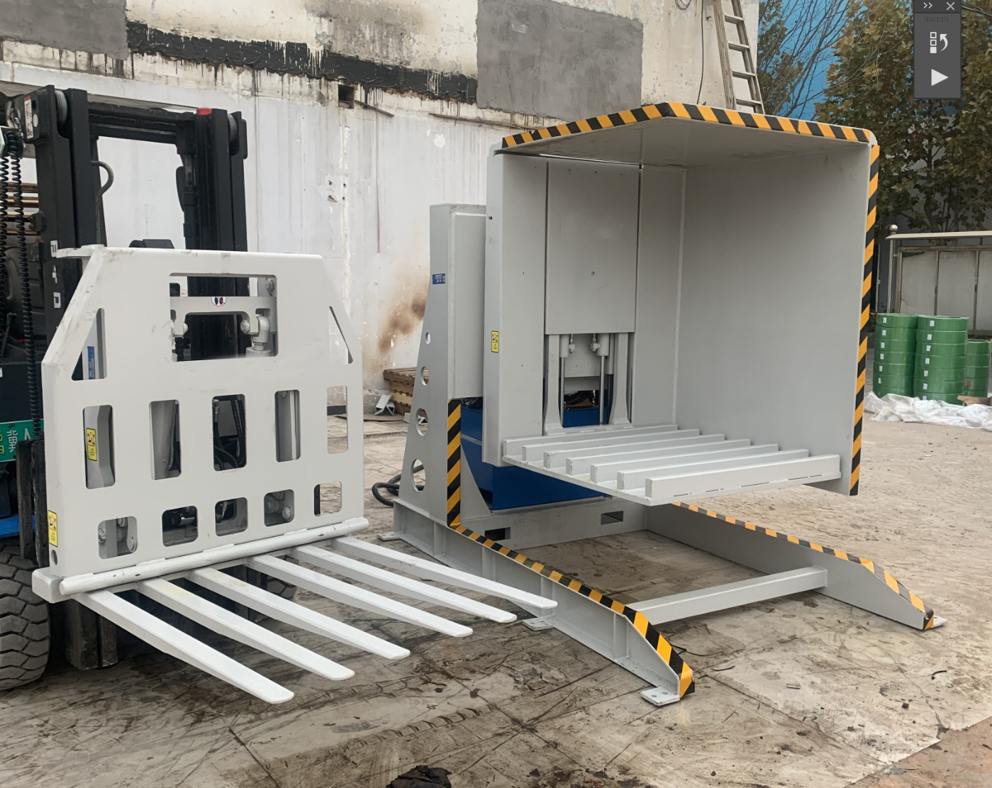 Vlift forklift attachment 2ton Pallet Inverter 2