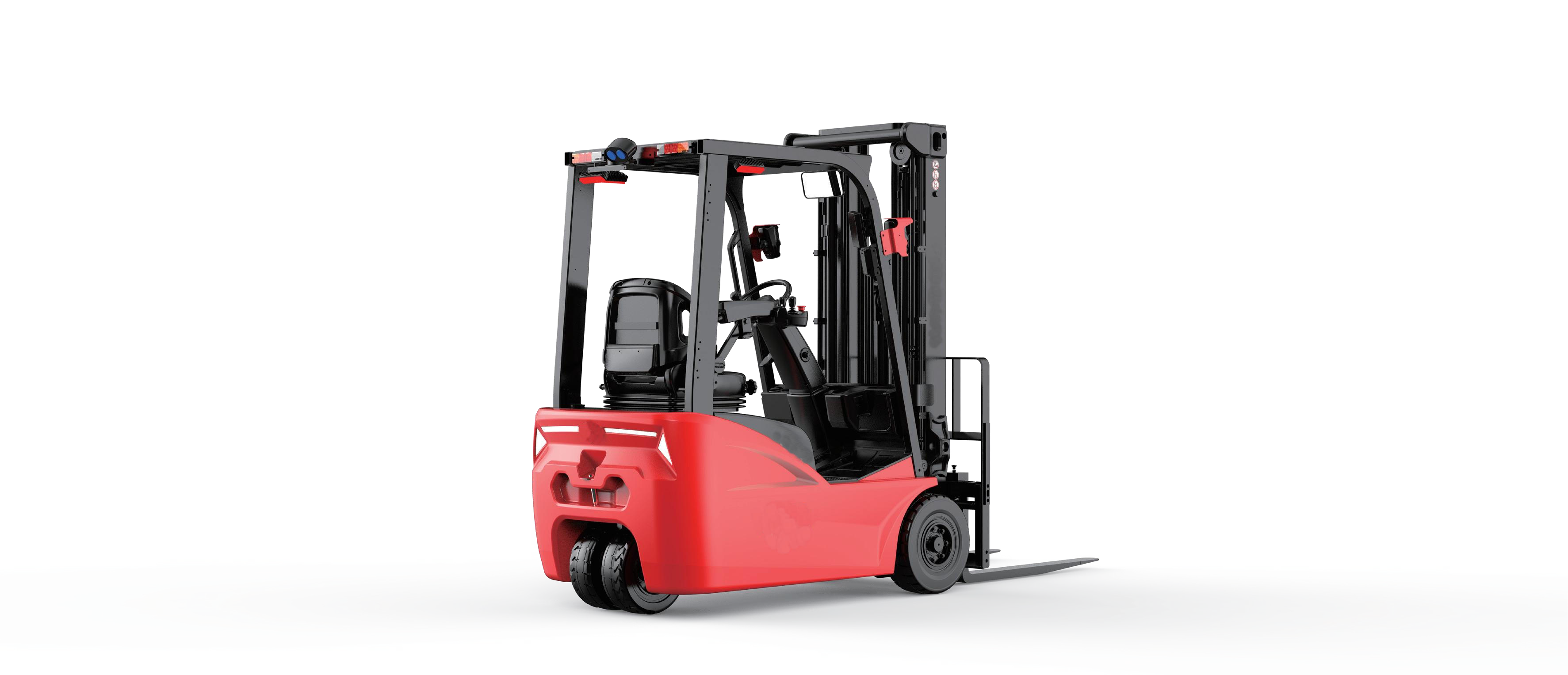 Vlift 1.8/2.0 Ton (Model: VCL182/202) Dual-Drive 3-Wheel Lithium-Ion Forklift 4