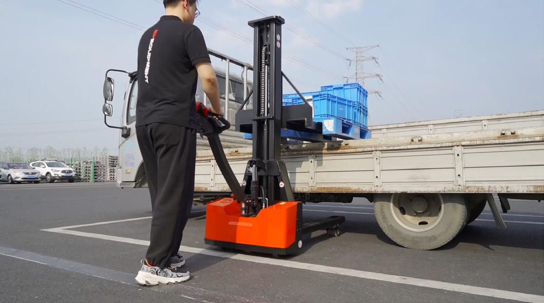 VLIFT VPT15IM High Efficiency&Adaptability Dual-Lift Fork Electric Handler  Electric Pallet Truck 6