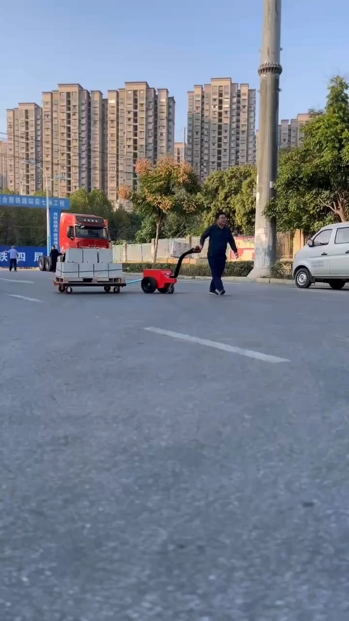 Traktor Elektrik Vlift Selamat &amp; Cekap - 1.6/2Ton Berjalan Kaki Belakang dengan Kawalan Curtis 1