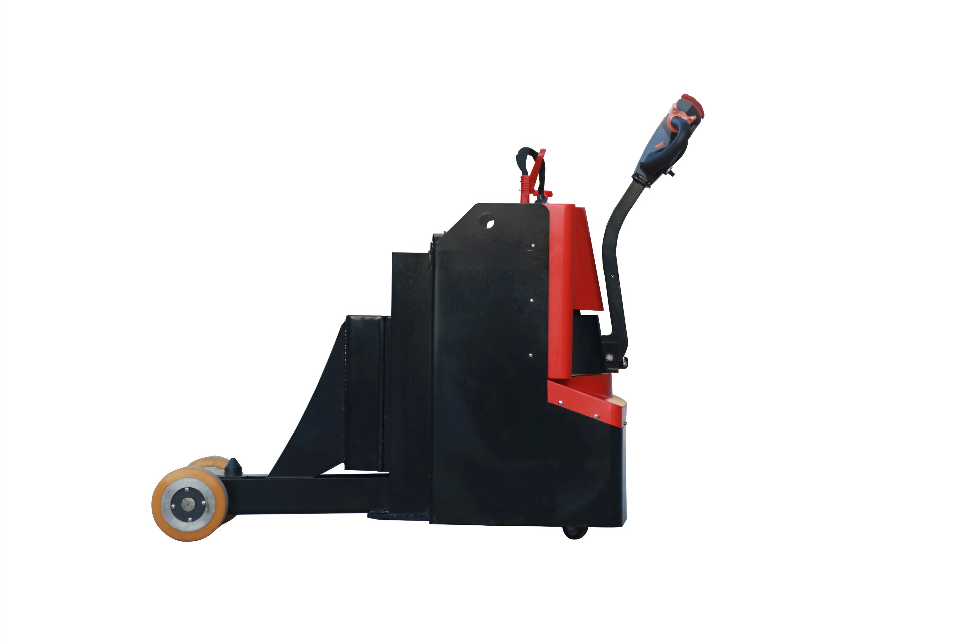 1.5T/3T Dual Capacity Electric Tow Tractor | 24V AC/DC Walking Tugger | 1010mm Wheelbase | 3.5km/h Speed | V-LIFT H-F Series 1