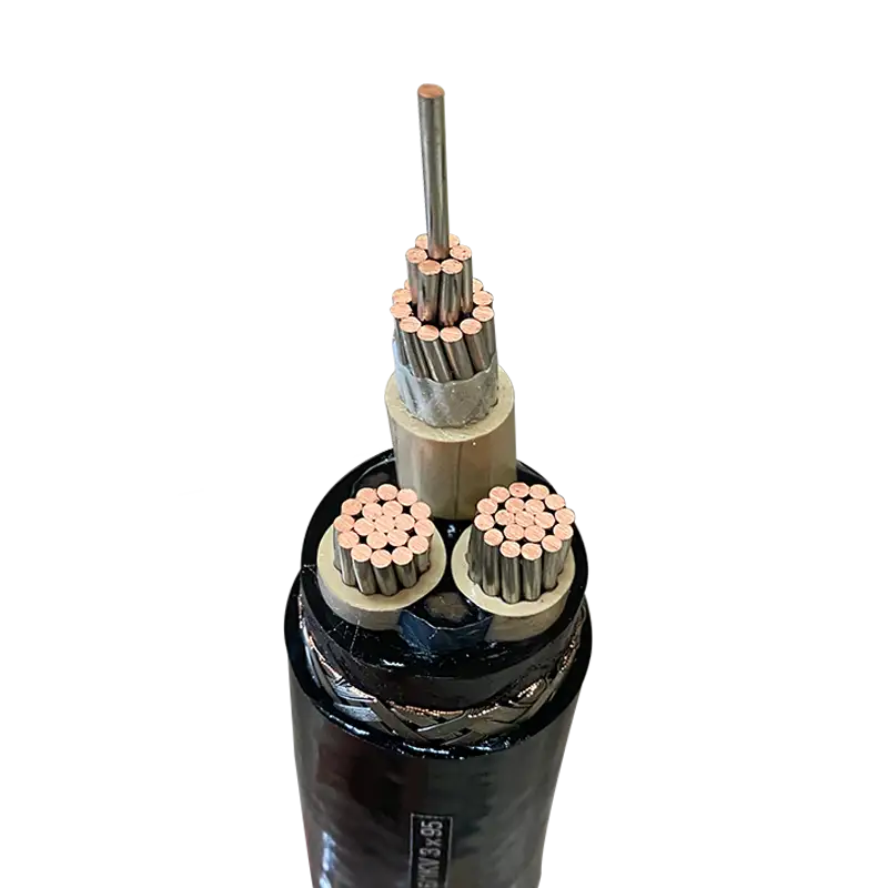 Rated voltage 8.7/15kv cross-linked polyethylene insulated marine power cable 1