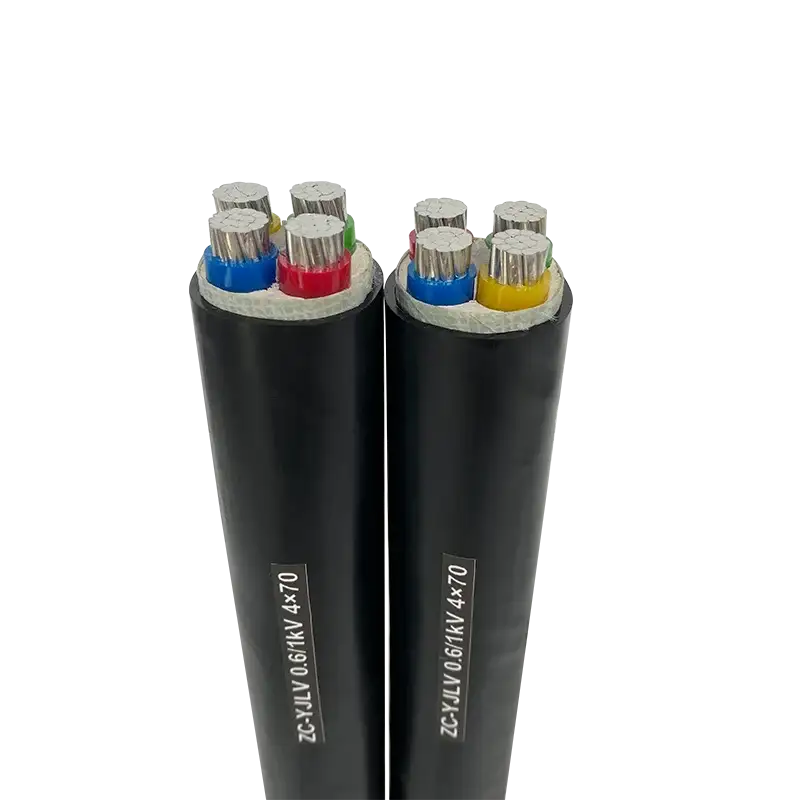Yjlv 70 mm2 elektrisches Erdungskabel PVC-Erdungskabel Alminuim-Kern-Stromkabel Hochspannungskabel 1