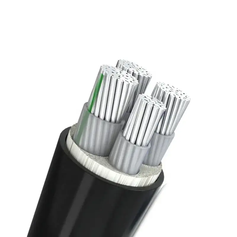 Yjlv Elektrisches Aluminium-Leiterkabel, Stromkabel, 3 x 150 + 1 x 70, 0,6/1 kV, Xlpe-Kabelpreise 1