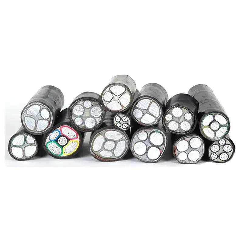 Cavi elettrici in alluminio per esterni 1 nucleo 1.5mm Vv Vy Vlv Vly Cavo con nucleo in alluminio rivestito in PVC isolato per posa fissa 1