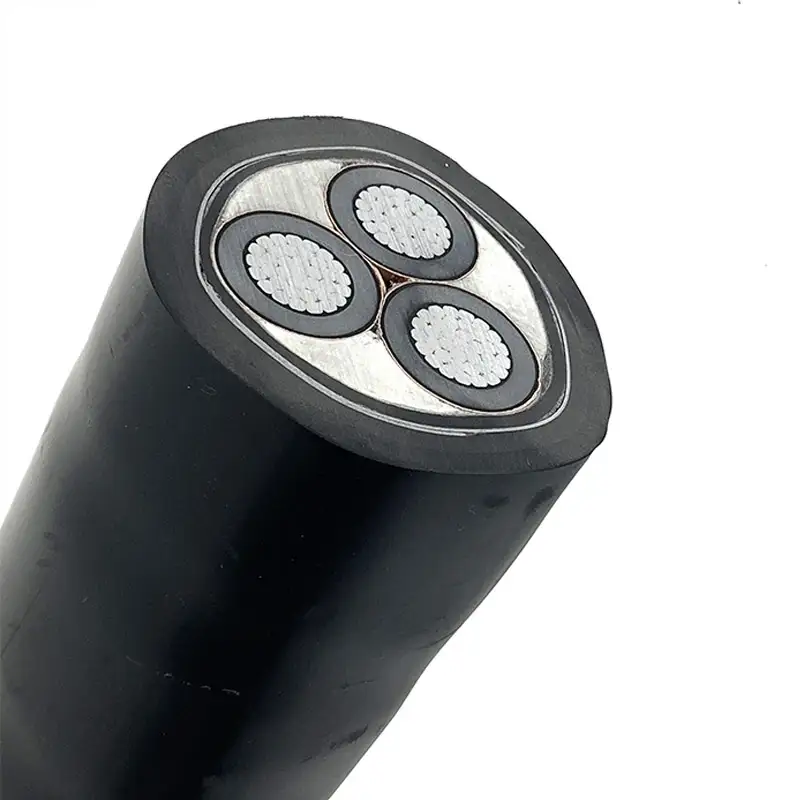 3 fazalı alüminium elektrik kabeli 3x120 3x240 100mm 120mm2 300mm2 90mm alüminium zirehli kabel 1