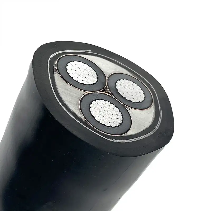 Orta Gərginlikli Alüminium Zirehli Kabel 35mm 50 Mm 185mm 240mm 3 Özlü Sta Yeraltı Alüminium Kabel 1
