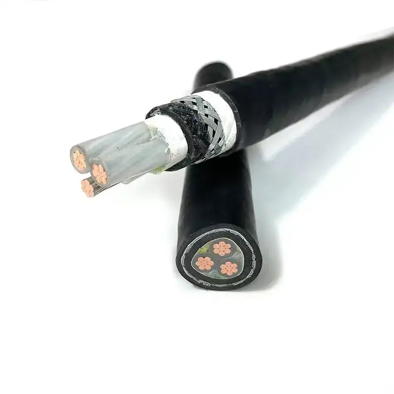 3.6/6kv 6/10kv 8.7/15kv 1-37 Özlü Lsho Vfd Gəmi Gücü Kabelləri Xlpe / Epr İzolyasiya Mis Tel/ Sinklənmiş Polad Tel 1