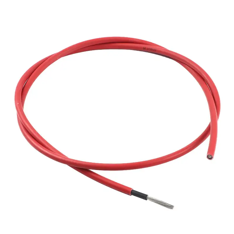 Cavo solare Pv dell'isolamento di Xlpo del certificato di Tuv Cavo solare del cavo solare di CC della guaina del PVC di alimentazione 4mm2 6mm 10mm 1