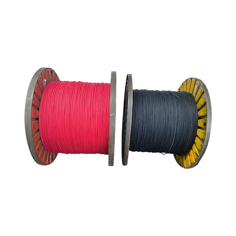 Black Red Tinner Tuv Certificate Xlpo Insulation Pv Solar Cable 1000v 1500v 6mm 10mm Power Pvc Sheath Dc Solar Cable 1