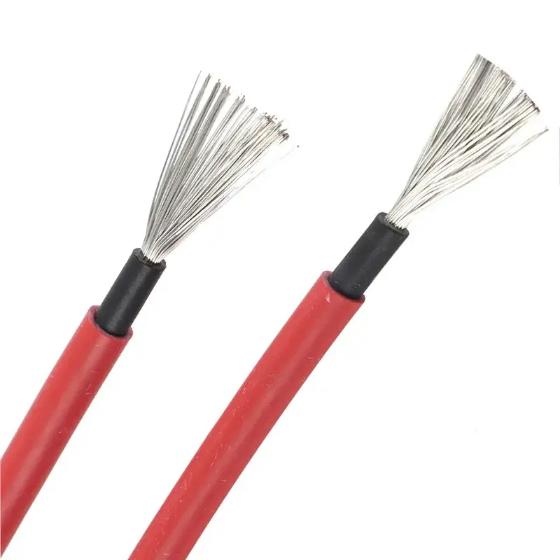 Xlpo Elektrik Kabel Naqili 25mm 6mm Qalaylı Mis Keçirici Xarici DC Suya davamlı Ce təsdiqlənmiş Tel Elektrik Kabel 1