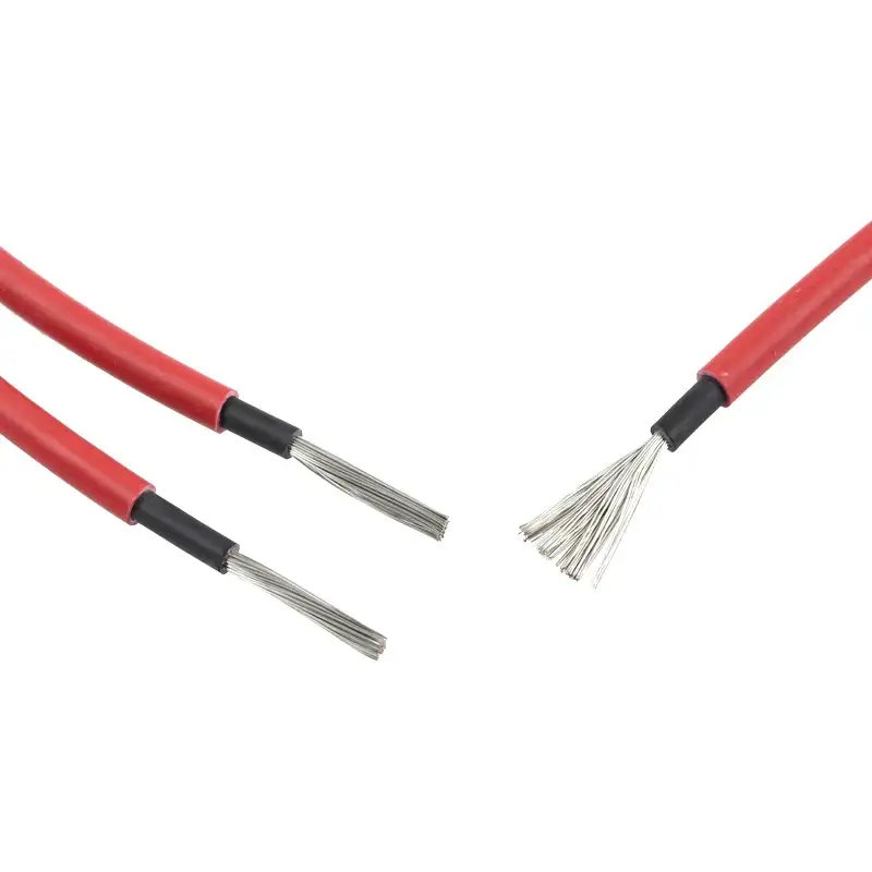 1x4mm 1x6mm 1x10mm 1x16mm Dc Solar Cable Pv Cable 1