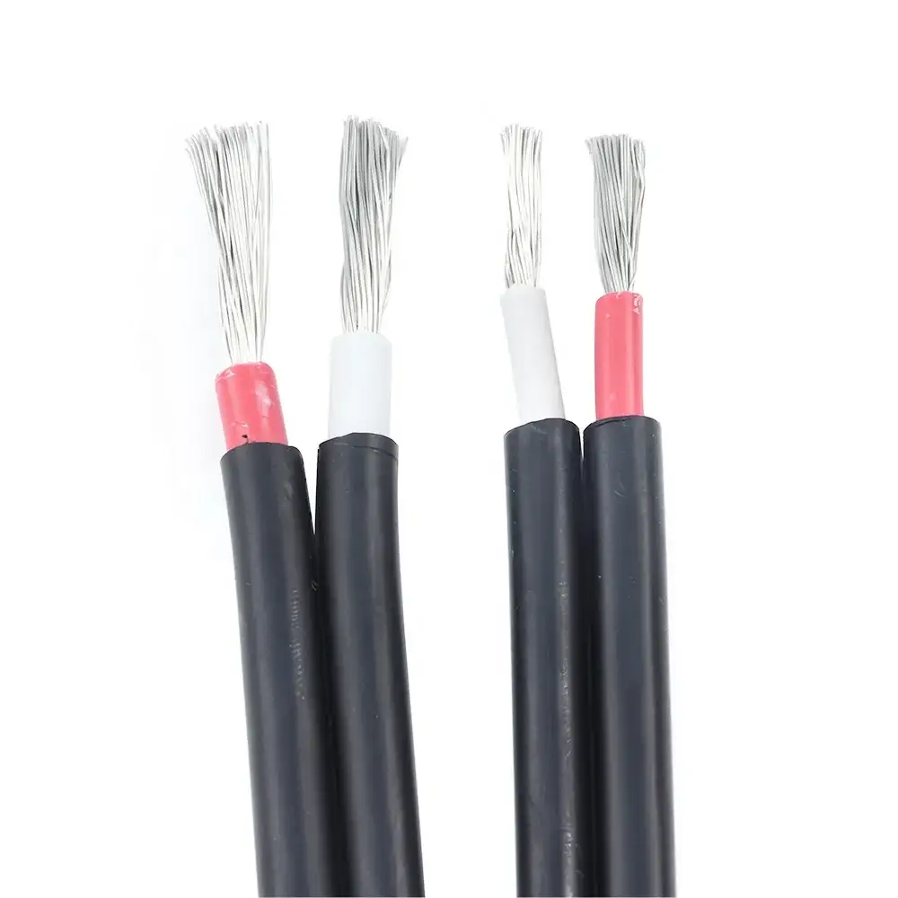 100 m 4 mm2 6 mm 10 mm Draht Tuv Twin Photovoltaik Solar Pv Kabel 1