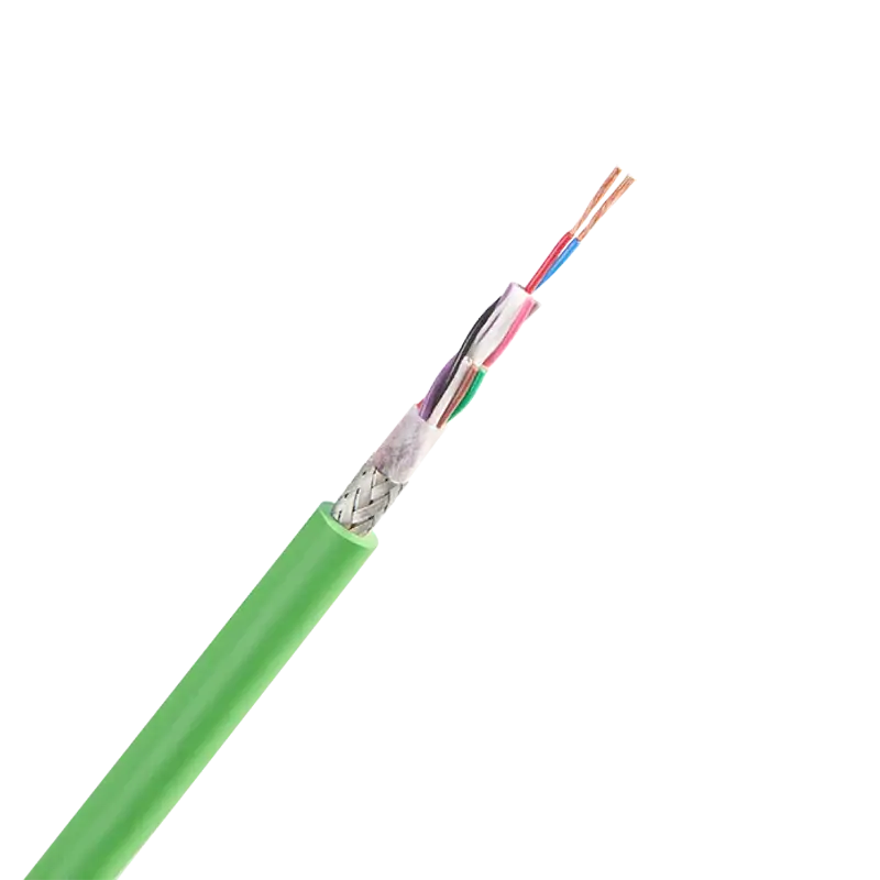 Maşınlar üçün Oem Odm 250v Pvc İzolyasiya Pur Xarici Qılıf Qorunan Yüksək Çevik Məlumat Ötürmə Kabel 1