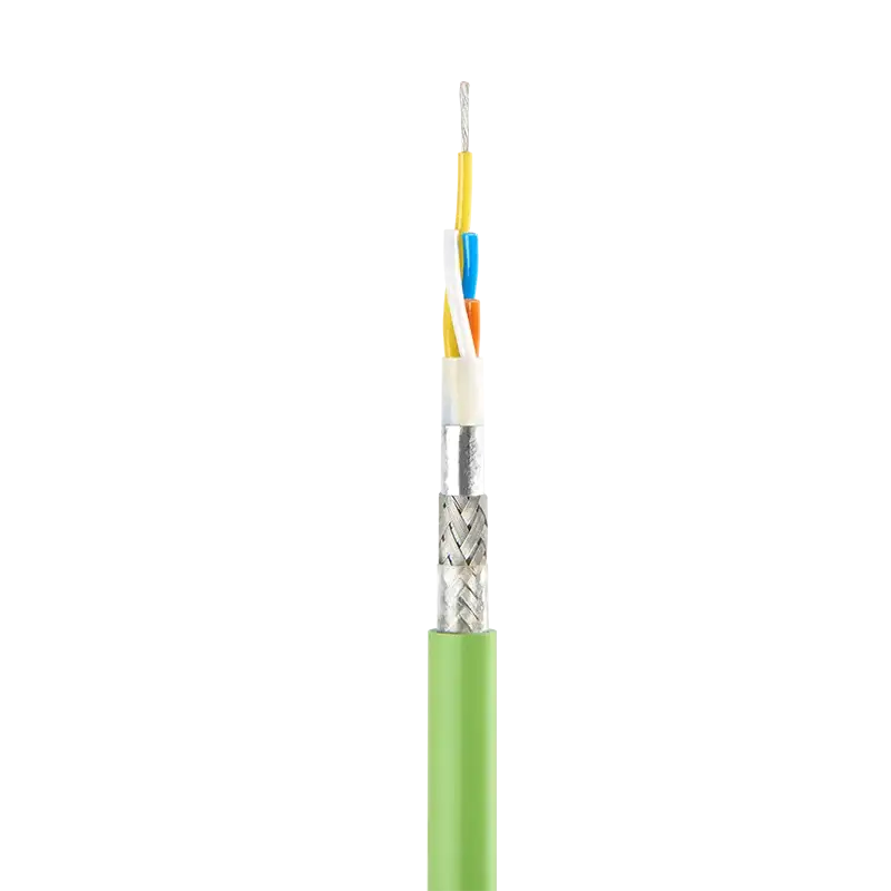Wholesale 100v 4 Cores Frnc Insulation Pur Outer Sheath Flexible Industrial Ethernet Cable Cat5 1