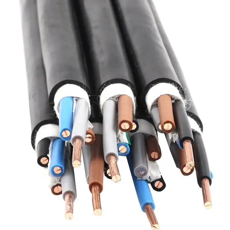 Xüsusi Logo Multicore Kvv Kvvp Pvc İzolyasiyalı Multicore 9 Core 6x0.25 Nəzarət Kabel 1