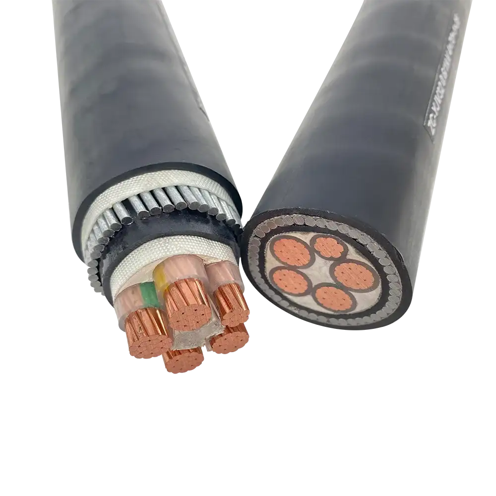 Yjv32 25mm 0.6/1kv Xlpe Zc Cable Armoured Cable 16mm 25mm 35mm 70mm 95mm Armored Cable 4*25+1*16 3*25+2*16 1