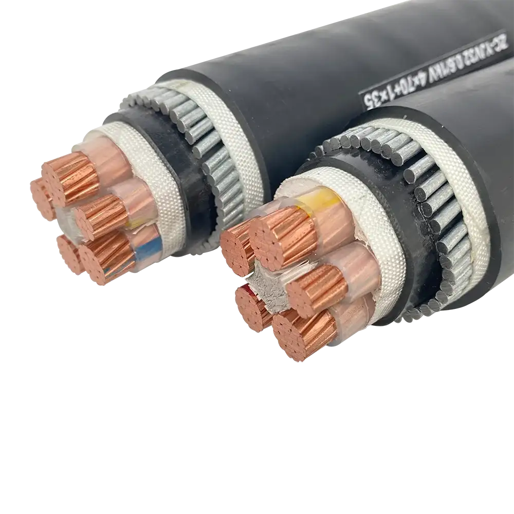 Yjv32 35mm Alimentazione 4x35mmcavo armato Xlpe 4 Core Prezzo 4core 4*35+1*16 3*35+2core*16mm 1
