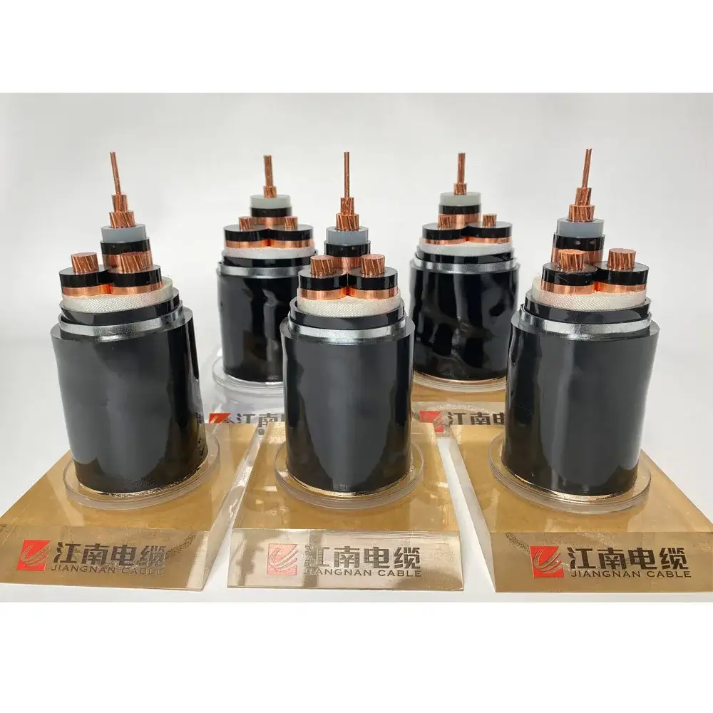 Türkiyə Elektrik Kabel Yjv22 Sta Zirehli Xlpe 26/35kv 35mm 4 Nüvəli Zirehli Kabel Qiyməti Yeraltı Elektrik Kabelləri Dubayda Topdan Satış 1